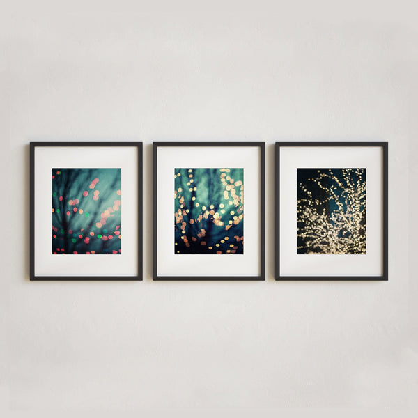 Sunset Studio Abstract Art Abstract Trio