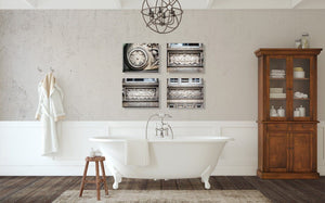 Grey Industrial Style Public Baths