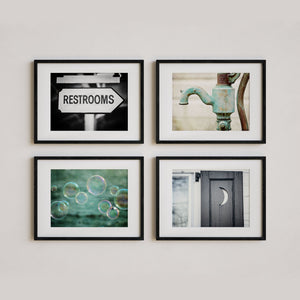 Sunset Studio Bathroom & Laundry Room Modern Rustic Bathroom