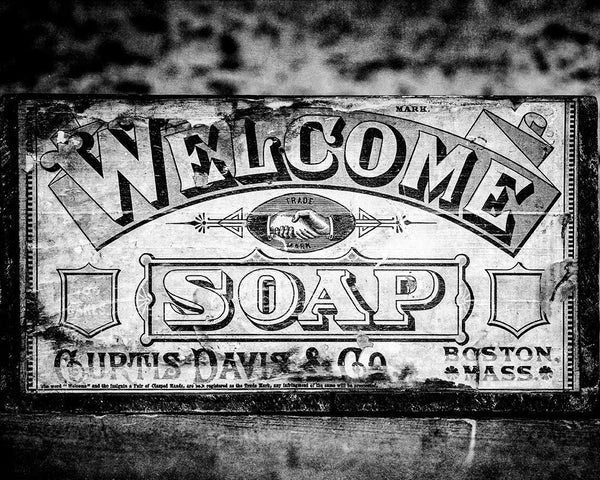 Colorful Welcome Soap Crate