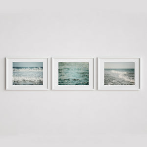 Sunset Studio Beach Decor Teal Waves