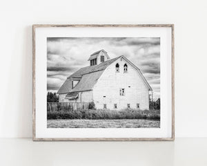 Gothic White Barn