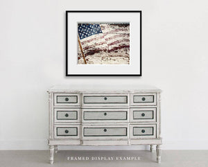 Patriotic Primitive American Flag