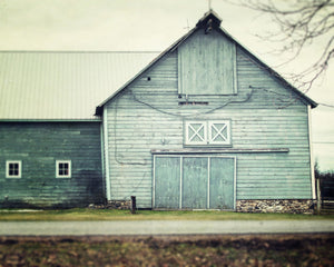 Blue Shabby Chic Barn