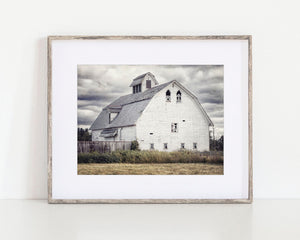 Gothic White Barn