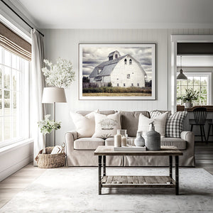 Gothic White Barn