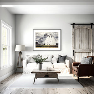 Gothic White Barn