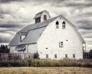 Gothic White Barn