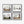Modern White Barns in Winter, Spring, Summer and Fall