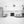 Peaceful Winter White Barn in the Snow | Black and White