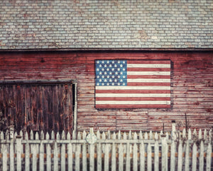 Red Americana Barn