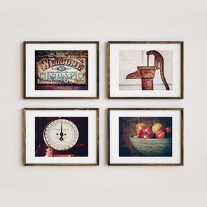 Sunset Studio Kitchen Decor Red Country Kitchen