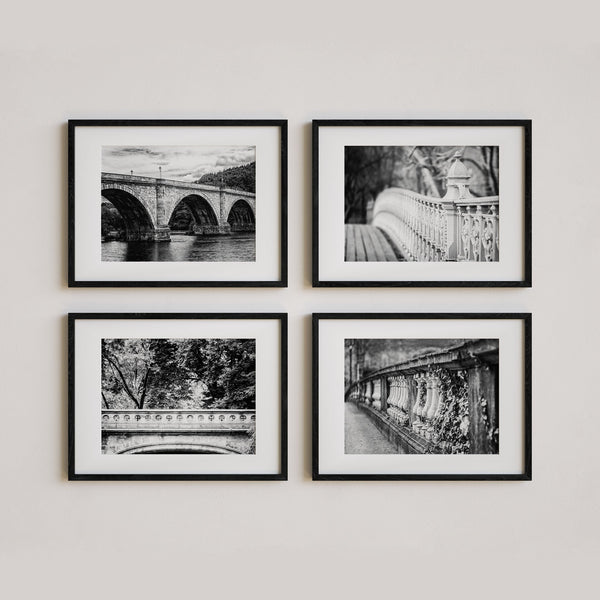 Sunset Studio Travel Photography Bridges of the World | Black and White