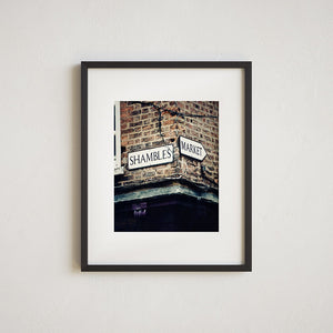 England | York | Shambles Market