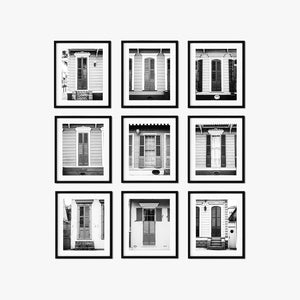 New Orleans | French Quarter Doors | Set of 9