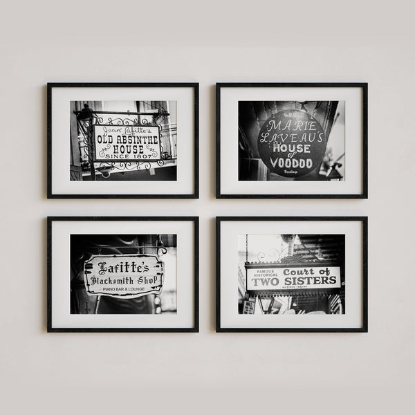 Sunset Studio Travel Photography New Orleans | Bourbon Street Bar Signs